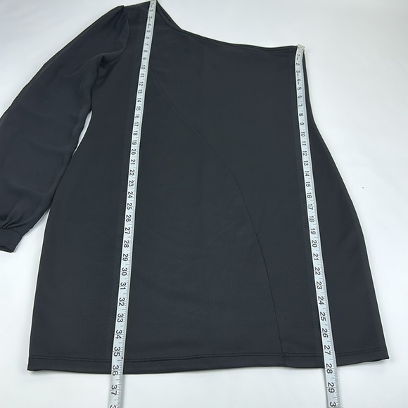 Charlotte Russe Party Dress. Off the Shoulder Sheer Sleeve. Sparkle Cuff. Sz XL. - Picture 5 of 10